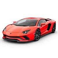 Aoshima 1/32 Lamborghini Aventador S Pearl red Plastic Model Kit 006347