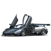 Aoshima 1/24 '10 Lamborghini Murcielago R-SV Plastic Model Kit 006374