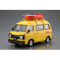 Aoshima 1/24 Subaru TT1 Sambar High-Roof 4WD '80 Plastic Model Kit 006389