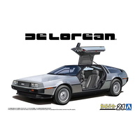 Aoshima 1/24 82 Delorean DMC-12 Plastic Model Kit