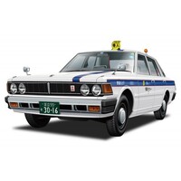 Aoshima 1/24 430Cedric Sedan 200 Standard Privately Owned Taxi Plastic Model Kit