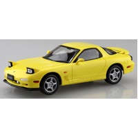 Aoshima 1/32 Snap-Kit Mazda FD3S RX-7 (Competition Yellow Mica) Plastic Model Kit