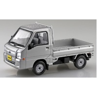 Aoshima 1/32 Snap Subaru Sambar Truck (Sterling Silver Metallic) Plastic Model Kit