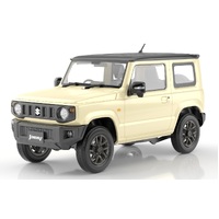 Aoshima 1/24 Snap JB64 Jimny 2018 Chiffon Ivory Metallic Plastic Model Kit