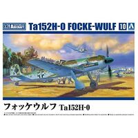 Aoshima 1/72 Ta152H-0 Focke-Wulf Plastic Model Kit