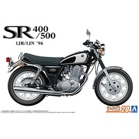 Aoshima 1/12 Yamaha 1JR SR400 / 1JN SR500 '96 Plastic Model Kit