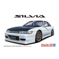 Aoshima 1/24 PS13 Nissan Silvia '91 Aero Custom Plastic Model Kit