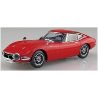 Aoshima 1/32 SNAP Toyota 2000GT (Solar Red) Plastic Model Kit