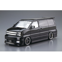 Aoshima 1/24 Fabulous Nissan APE50 Elgrand '00 Plastic Model Kit