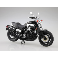 Aoshima 1/12 Yamaha Vmax Black2 Diecast Bike