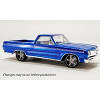 ACME 1/18 Lazer Blue 1965 Chevrolet El Camino Customs Diecast Model Car