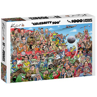 Mark Knight 1000pc Celebrity Zoo Jigsaw Puzzle