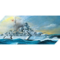 [Scratch and Dent] Academy 1/350 German Battleship Bismarck Plastic Model Kit [14109]