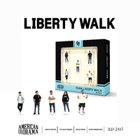 American Diorama 1/64 Figure Set: Team Liberty Walk (set of 5 Figures)