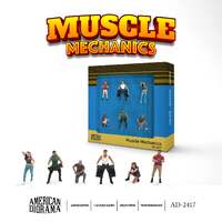 American Diorama 1/64 Figure Set: Muscle Mechanics