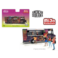 American Diorama 1/64 Food Truck - DOTD Diecast Model Car