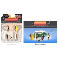 American Diorama 1/64 Hang Loose Diecast Figure Set Accessory