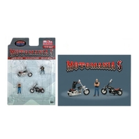 American Diorama 1/64 MotoMania - 5 Diecast Figure Set Accessory