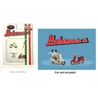 American Diorama 1/64 MotoMania - 6 Diecast Figure Set Accessory