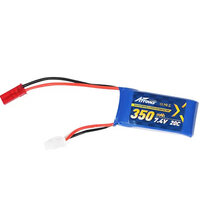 Arrows Hobby 7.4V 350mAh 20C Battery (JST plug)