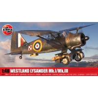 Airfix 1/48 Westland Lysander Mk.I/Mk.III (New Tooling) Plastic Model Kit