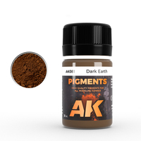 AK Interactive Weathering: Dark Earth 35ml Pigment [AK081]