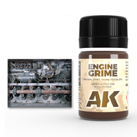 AK Interactive Weathering: Engine Grime 35ml Enamel Paint [AK082]