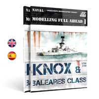 AK Interactive Modelling Full Ahead 1 - Knox & Baleares Class Book [AK098]