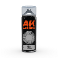 AK Interactive Matt Varnish - Spray Paint 400ml (Includes 2 nozzles) [AK1013]