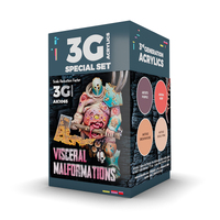 AK Interactive Wargame: Visceral Malformations Acrylic Paint Set 3rd Generation [AK1065]