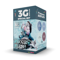 AK Interactive Wargame: Frozen Flesh Acrylic Paint Set 3rd Generation [AK1066]