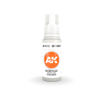 AK Interactive Offwhite Acrylic Paint 17ml 3rd Generation [AK11002]