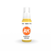 AK Interactive Radiant Yellow Acrylic Paint 17ml 3rd Generation [AK11046]