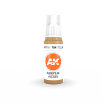 AK Interactive Tan Yellow Acrylic Paint 17ml 3rd Generation [AK11116]