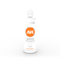 AK Interactive White Primer 100ml 3rd Generation [AK11240]