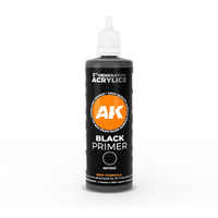 AK Interactive Black Primer 100ml 3rd Generation [AK11242]