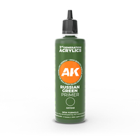 AK Interactive Russian Green Surface Primer 100ml 3rd Generation [AK11246]