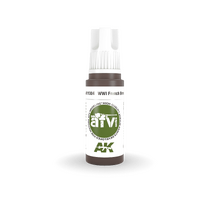 AK Interactive AFV Series: WWI French Brown Acrylic Paint 17ml 3rd Generation [AK11304]
