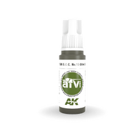 AK Interactive AFV Series: S.C.C. No.15 Olive Drab Acrylic Paint 17ml 3rd Generation [AK11386]