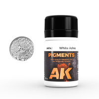 AK Interactive Weathering: White Ashes 35ml Pigment [AK142]