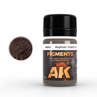 AK Interactive Weathering: Asphalt Road Dirt 35ml Pigment [AK146]