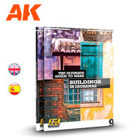AK Interactive Learning Series 9 - The Ultimate Guide To Make Buildings In Dioramas Book [AK256]