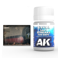 AK Interactive Weathering: Salt Streaks For Ships 35ml Enamel Paint