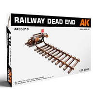 AK Interactive 1/35 Railway Dead End Plastic Model Kit
