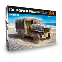 AK Interactive 1/35 IDF Power Wagon WW300 w/Winch Plastic Model Kit