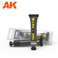 AK Interactive True Metal Dark Aluminium Wax Paint  [AK456]