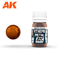 AK Interactive Xtreme Metal Bronze Enamel Paint 30ml [AK474]