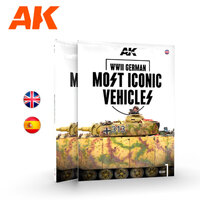 AK Interactive WWII German Most Iconic SS Vehicles. Vol 1 Book [AK514]