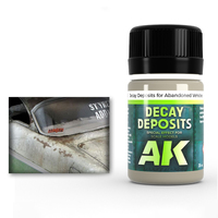 AK Interactive Weathering: Decay Deposit For Abandoned Vehicles 35ml Enamel Paint