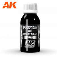 AK Interactive Black Primer And Microfiller 100ml [AK757]